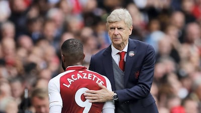 Alexandre Lacazette has been laid low by injury and a lack of goals in recent times. Eddie Keogh / Reuters