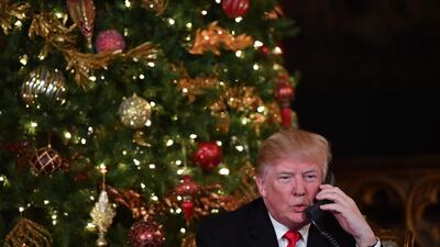 US president Donald Trump seems to have ridden out the doommongers. Nicholas Kamm/AFP