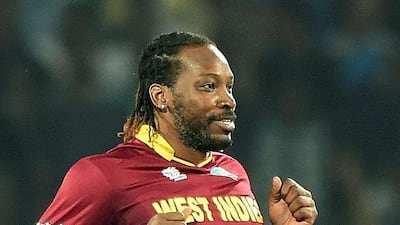 Chris Gayle. Punit Paranjpe / AFP