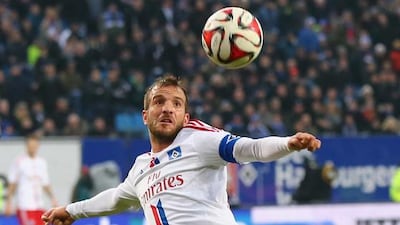 Rafael van der Vaart is set to end his six year stay at Hamburg - a stay that could end with the club's relegation. Martin Rose / Getty Images