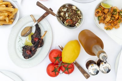 LPM is offering food delivery, complete with the restaurant’s trademark table décor. Courtesy of LPM