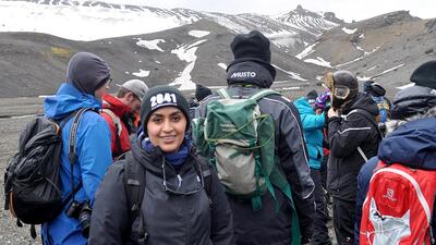 Fatma Al Sahlawi Al Ali has a self-confessed love of adventure. Courtesy Fatma Al Sahlawi Al Ali