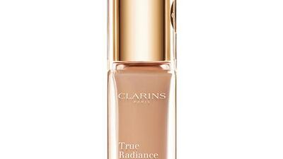 True Radiance Foundation is available in 12 different shades (Courtesy of Clarins)