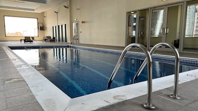 An indoor swimming pool is an added advantage. Chris Whiteoak / The National