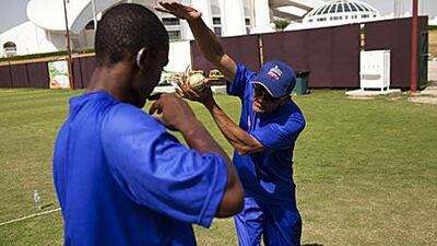 South Africa's first non-white international player, Omar Henry, is now working hard teaching cricket to children of all colours.