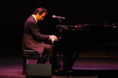 Lebanese-Armenian composer and pianist Guy Manoukian will direct shows for The Theater. Courtesy Dubai Opera