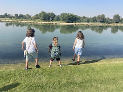 Love Lakes has fish in the water and a 400-year-old tree. Gemma White for The National