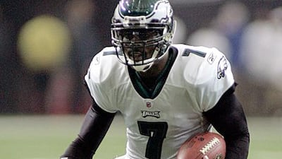 Michael Vick will start for the Eagles today. Tami Chappell / Reuters