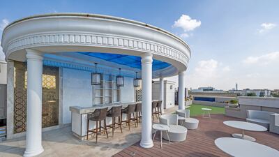 Ample outdoor dining space. Courtesy The Urban Nest