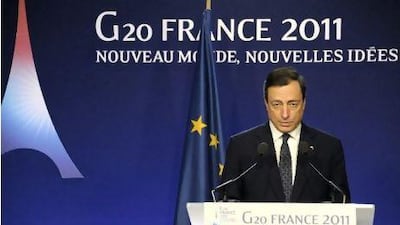 Mario Draghi, the European Central Bank president, says the new measures would markedly reduce the risks posed by systemically important financial institutions. Vincent Damourette / EPA