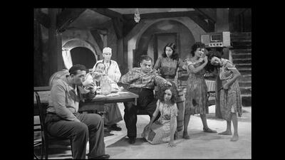 Angels in Hell (1946) | Actors in Image: Elsayed Bedir, Faten Hamama