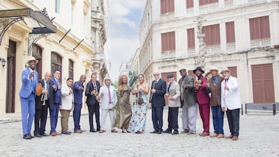 Estrellas de Buena Vista y Mas features original musicians from the Buena Vista Social Club alongside a new generation of Cuban performers. Photo: Estrellas de Buena Vista y Mas
