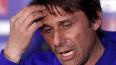 Antonio Conte's Chelsea side host their nearest Premier League title rivals Tottenham in the FA Cup semi-finals on Saturday. John Sibley / Reuters