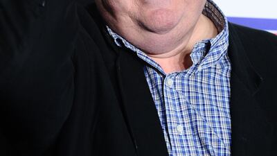 Coltrane arrives at the British Comedy Awards.