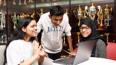 Students across the UAE are celebrating their CBSE Grade 12 exam results. Photo: GEMS