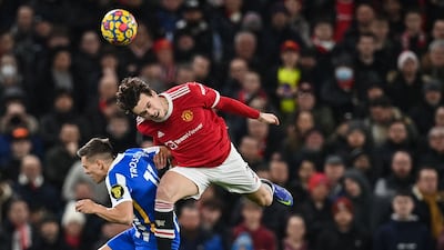 Victor Lindelof - 7: Came in at the last minute as Varane was ill and did well. Fast and more aggressive as game went on. Welbeck got between him and Maguire to head towards De Gea on 90 minutes. AFP