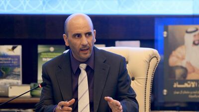 Dr Said Saddiki, an associate professor of international law at Al Ain University of Science and Technology. Ravindranath K / The National
