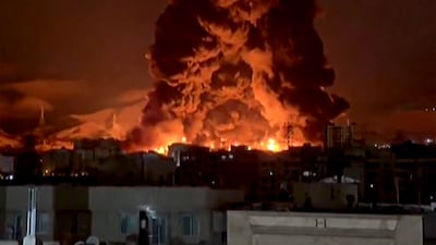 Israeli jets have targeted Iranian oil depots near Tehran. AFP