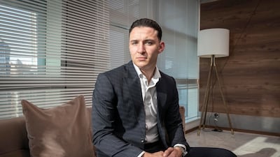 Blake Runciman aims to one day own properties in many countries. Antonie Robertson / The National