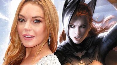 The actress posted this picture on her Twitter as her dressed as Batgirl.