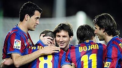 Despite a mini injury crisis, Barcelona still saw off Santander with ease at the weekend.