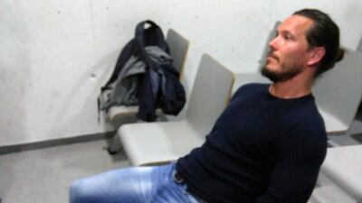 One of Britain's most wanted fugitives Jamie Acourt was arrested in Barcelona, Spain following a joint police operation. UK National Crime Agency via AP