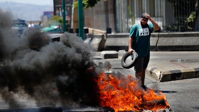 Shops, government offices, businesses and banks shut their doors Thursday in response to a call for a general strike by Lebanon's main labour union. AP