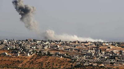Heightened air raids by the Syrian regime and its ally Moscow on the Idlib region have killed hundreds since the end of April. AFP