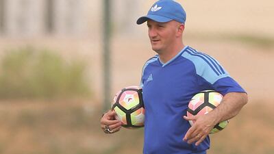 Pablo Repetto was sacked on Saturday night after Baniyas' loss to Hatta in the Arabian Gulf League. Adil Al Naimi / Aletihad
