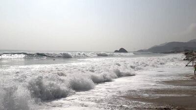Storm surge waters have hit east coast towns in the UAE and Oman in recent days, causing schools in some areas to close