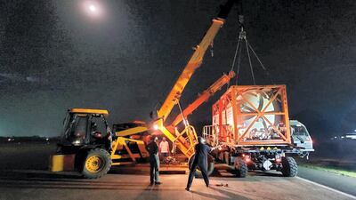 Within the country, Oxygen containers were airlifted from Jaipur to Jamnagar Air base. Indian Air Force twitter