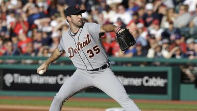 Detroit Tigers pitcher Justin Verlander tinkered with his throwing, and it clicked on Saturday. Tony Dejak / AP Photo