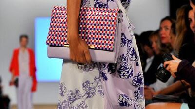 The DVF Spring 2012 collection is modelled during Fashion Week in New York.