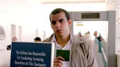 Omar Berdouni plays a hijacker in Paul Greengrass's United 93, which chronicles events from September 11.