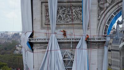 The idea for the installation was first conceived in 1962. AP