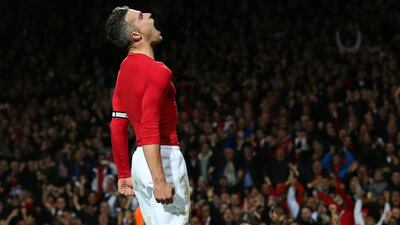 Robin van Persie scored 10 goals for Manchester United in the 2014/15 Premier League season. Alex Livesey / Getty Images