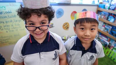 Crowns came in all shapes, colours and sizes. Victor Besa / The National