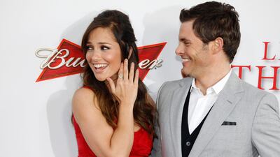 Actors James Marsden and Minka Kelly, who portray Jackie and John F Kennedy in Lee Daniels' The Butler" attend the film's premiere in Los Angeles. Fred Prouser / Reuters