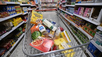 Food inflation is becoming a problem for many shoppers in Britain. EPA