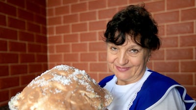 Anna Hlushko with "Cherepaha" Ravindranath K / The National