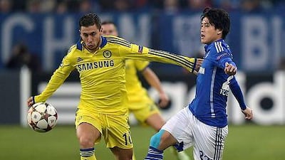 2014/15 - Eden Hazard (Chelsea): 52 appearances, 19 goals. AP