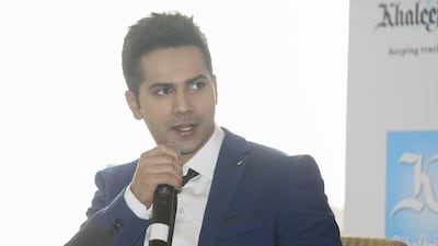 Varun Dhawan stars in Dishoom. Sarah Dea / The National 