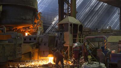 The Ilich plant is owned by Rinat Akhmetov, Ukraine's richest man, whose decision to send his workers to help chase away rebels was one of the first important signs that Kiev had a chance of reasserting control over rebel territory. Vasily Fedosenko / Reuters