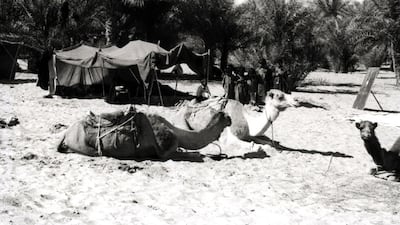 Summer staycations in the UAE used to look quite different from how they are now. Photo: National Archives Documents