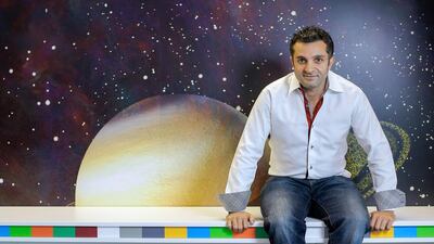 An increasing number of entrepreneurs such as Dany El Eid of Pixelbug are cutting out banks in favour of cheaper online middlemen. Victor Besa for The National