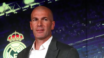 Zinedine Zidane reportedly told his players that his return should mean everyone is 'starting from zero, and forget the past'. Reuters