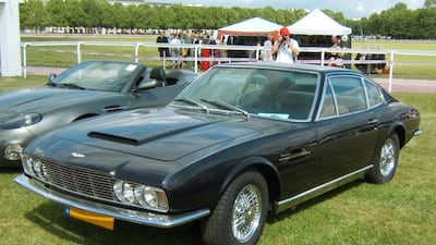 The Aston Martin DBS sold for Dh885,000. Courtesy Rundvald