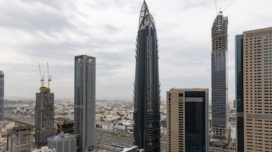 Dubai residents were urged to seek shelter as the UAE defended itself against Iranian attacks. Antonie Robertson / The National