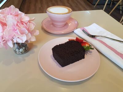 Kale brownie at Brambles