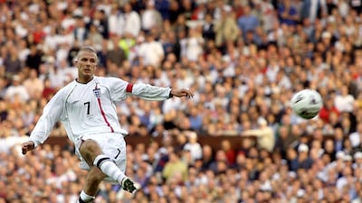 David Beckham, England v Greece, October 2001: England needed a draw to qualify for the 2002 World Cup and were surprisingly losing as Beckham stood over the ball in the 93rd minute. It was this moment that turned him into a national hero as he unleashed one of his trademark, bending set-pieces into the top corner and caused utter pandemonium around the country. Bend it like Beckham indeed. Reuters